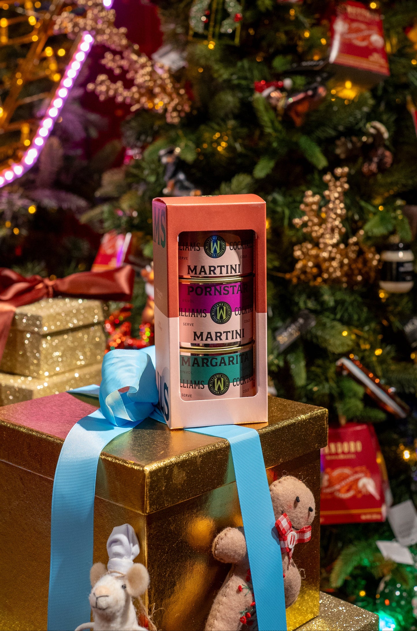 Gift package with 3 cocktails