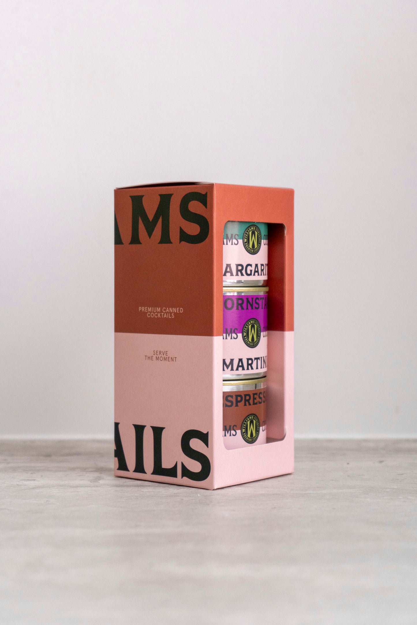 Cadeau verpakking met 3 cocktails
