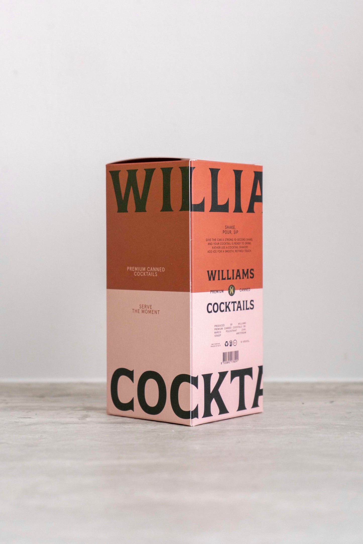 Cadeau verpakking met 3 cocktails