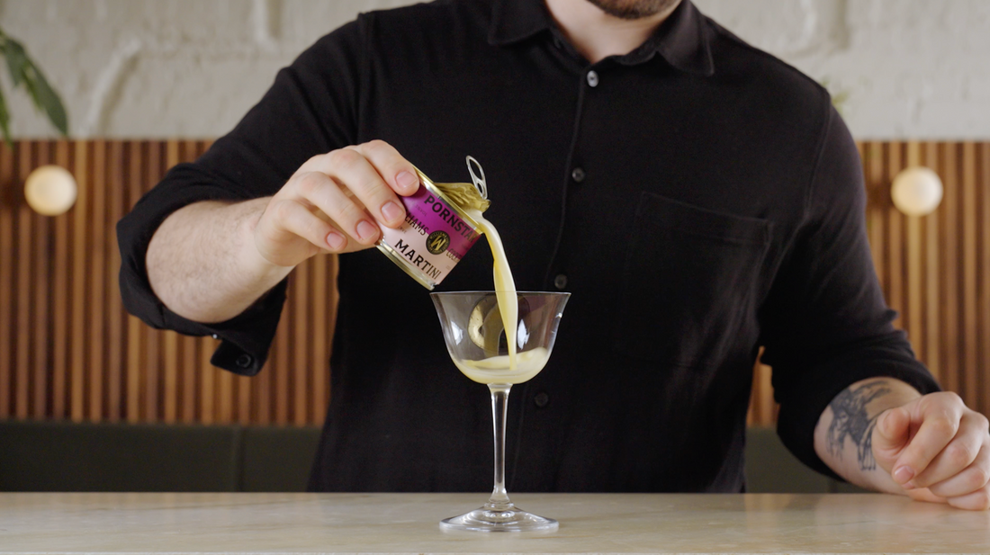 Pornstar Martini maken zonder shaker