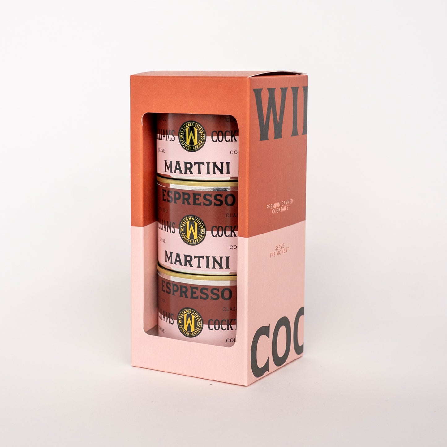 Cadeau verpakking met 3 Espresso Martini cocktails