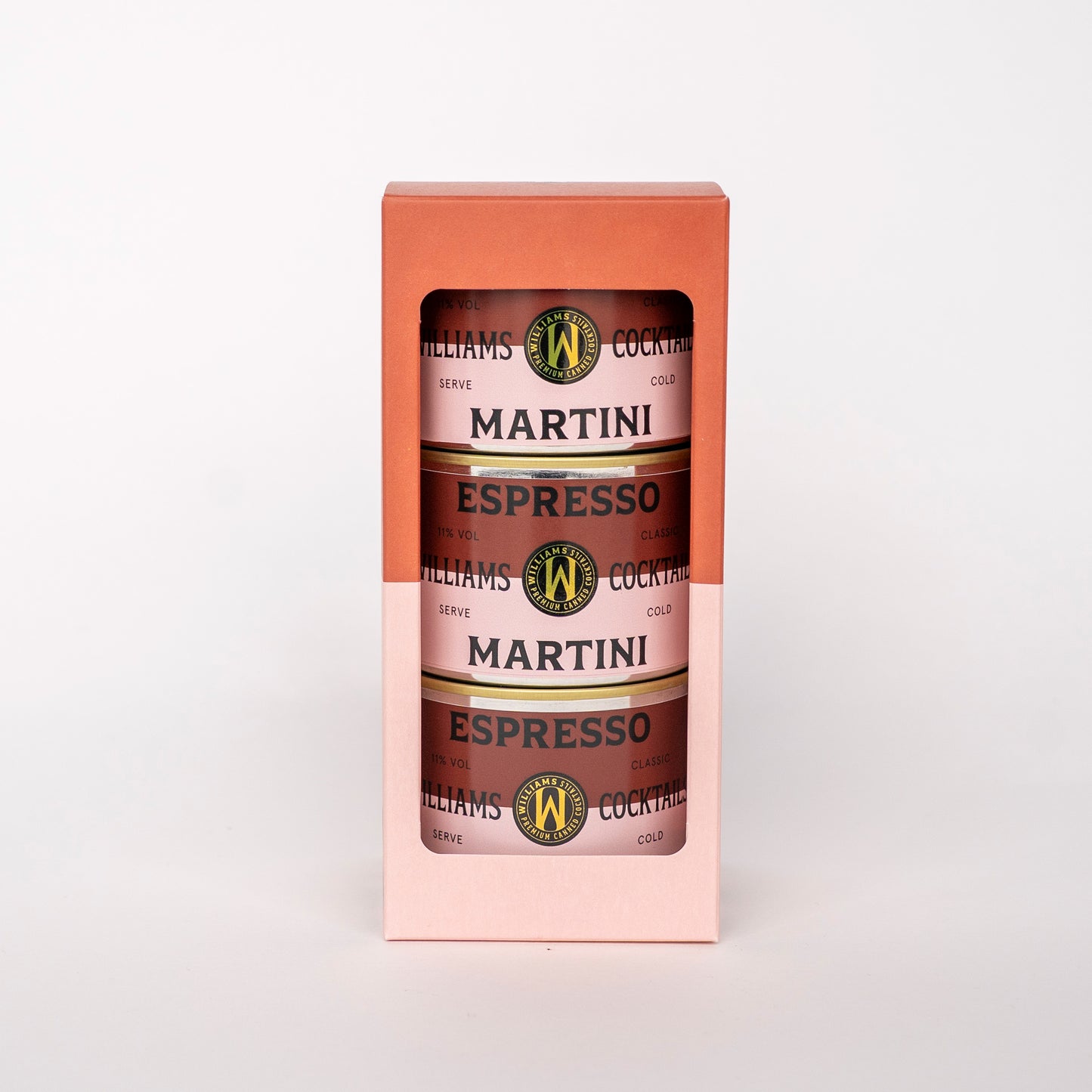 Cadeau verpakking met 3 Espresso Martini cocktails