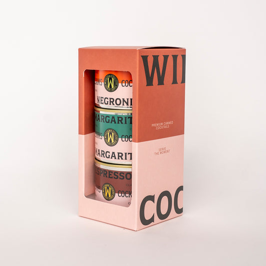 Gift package with 3 cocktails (Margarita, Negroni, Espresso Martini)