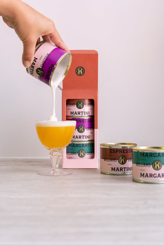 Cadeau verpakking met 3 cocktails